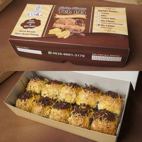 Bolen Pisang Mix Cokelat Keju